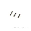 Cabezal de pasador de paso de 2,0 mm, núcleo único, recto
